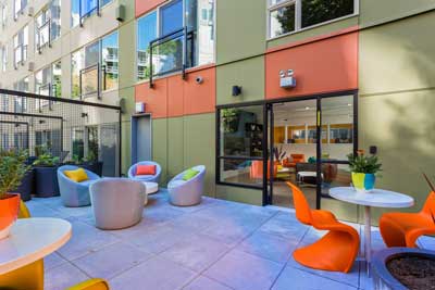 Canvas Apartments - Saftety Railing & Awning